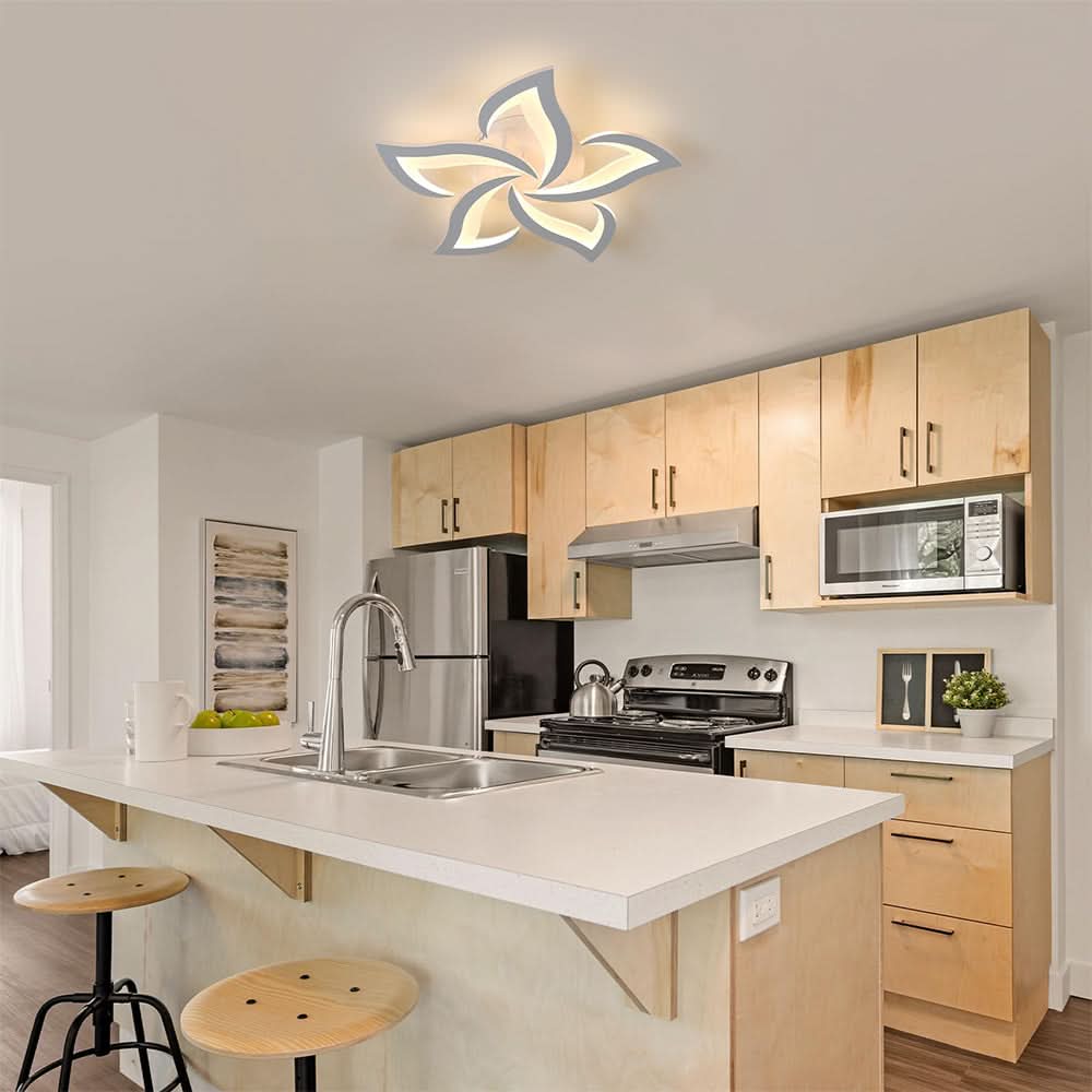 Skanto | Modern Floral LED Ceiling Lamp for Home Decor