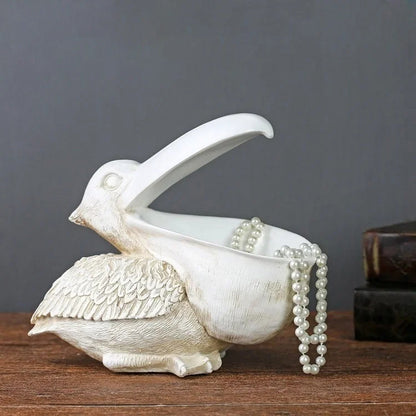 PelicanStyle Organizer – Decorative Storage Figure for Keys and Accessories | Bowlift