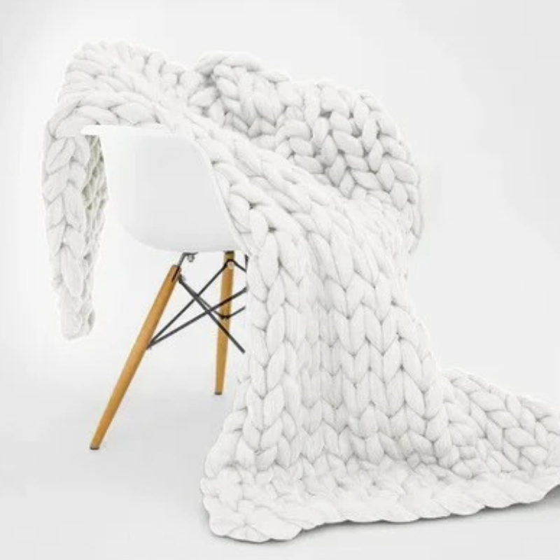 Skanto | Weighted Organic Cotton Blanket | Breathable, Machine Washable & Ideal for Year-Round Comfort