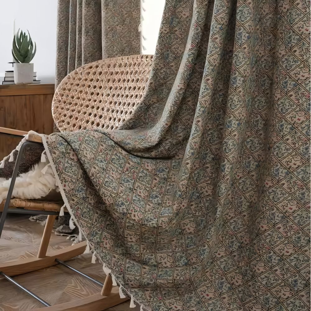 BowLift | Wildflower Weave Tassel Curtain