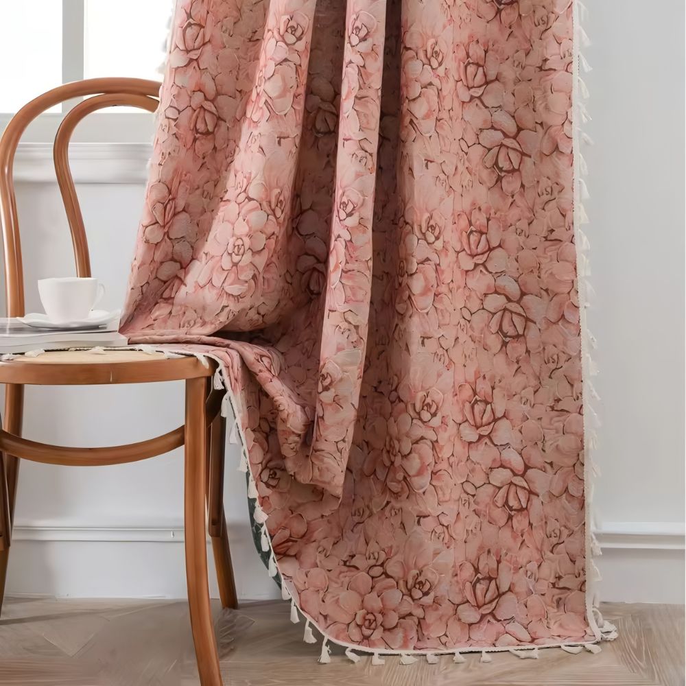 BowLift | Wildflower Weave Tassel Curtain