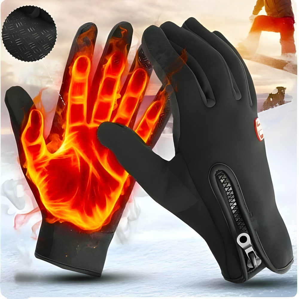 BowLift | Waterproof Winter Thermal Gloves Windproof