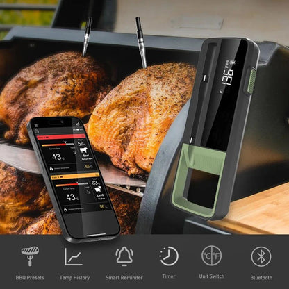 Skanto | Wireless Grill Thermometer with Precise Temperature Measurement