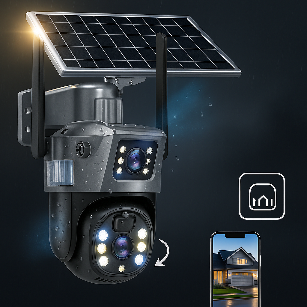 Skanto | Skanto Wireless 4K Solar Security Camera System