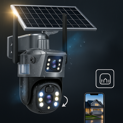 Skanto | Skanto Wireless 4K Solar Security Camera System