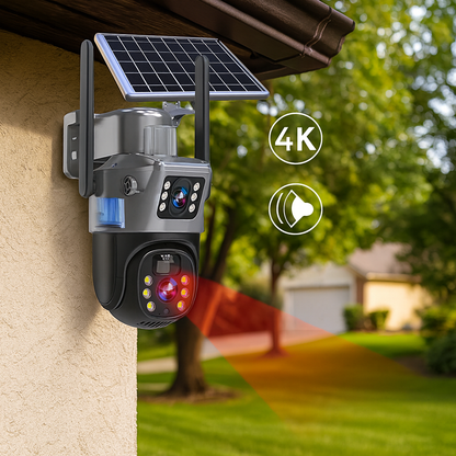 Skanto | Skanto Wireless 4K Solar Security Camera System