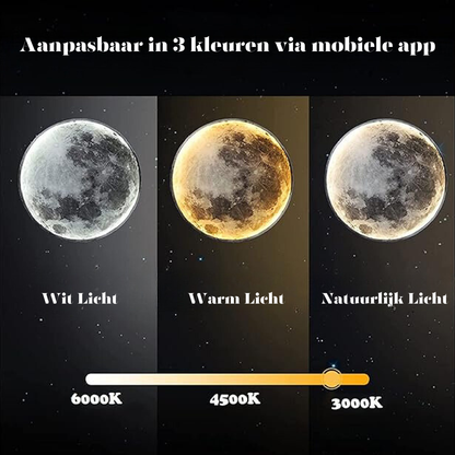 Skanto | LunaGlow – Adjustable Moon Wall Lamp with LED Ambiance