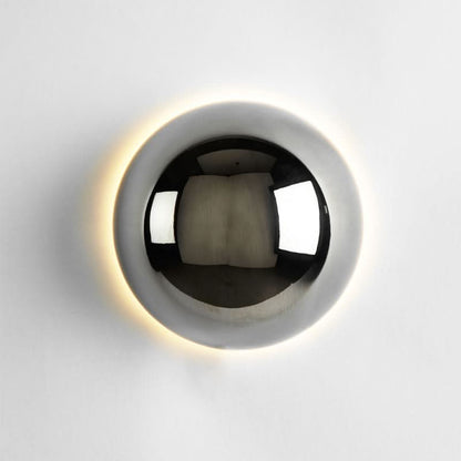 Medieval Bauhaus Wall Lamp – Modern Round LED Light