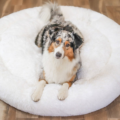 Skanto | FluffyNest Comfort Dog Bed – Orthopedic Plush Sleeping Pad for Dogs