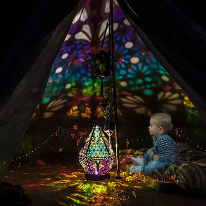 Skanto | Colorful Hollow Projector Lamp