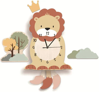 Skanto | Frendorf – Kids' Pendulum Clock with Animal Motifs