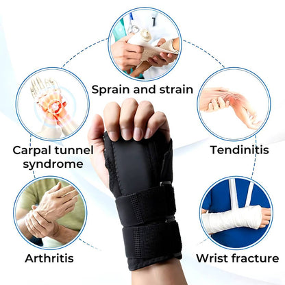 WristGuard Secure Wrist Bandage | Injury Recovery - Carpal Tunnel - Arthritis - Sports - Daily Support Skanto