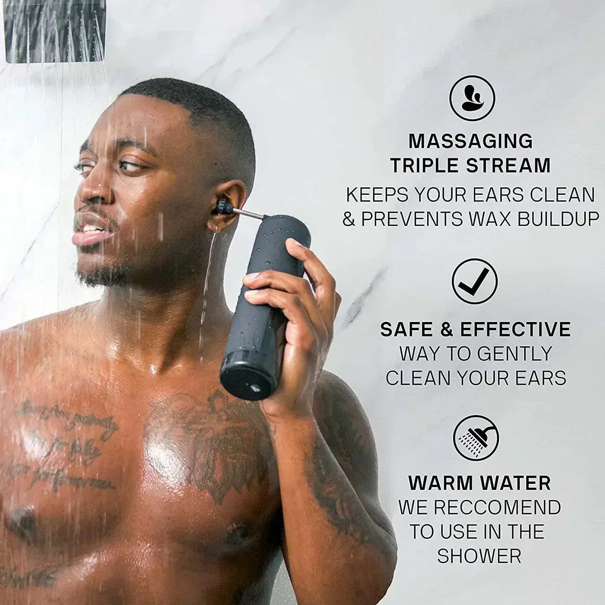 BowLift | Wush Pro Ear Cleaner – Effective Ear Cleaning Solution for Cleaner, Healthier Ears