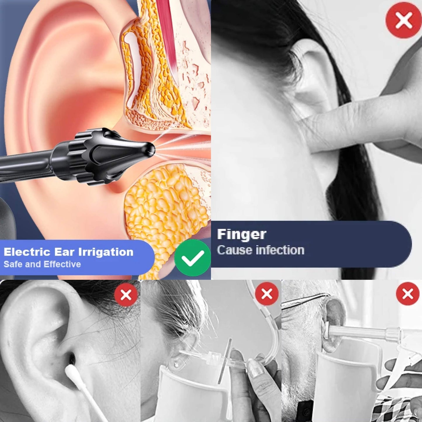 BowLift | Wush Pro Ear Cleaner – Effective Ear Cleaning Solution for Cleaner, Healthier Ears