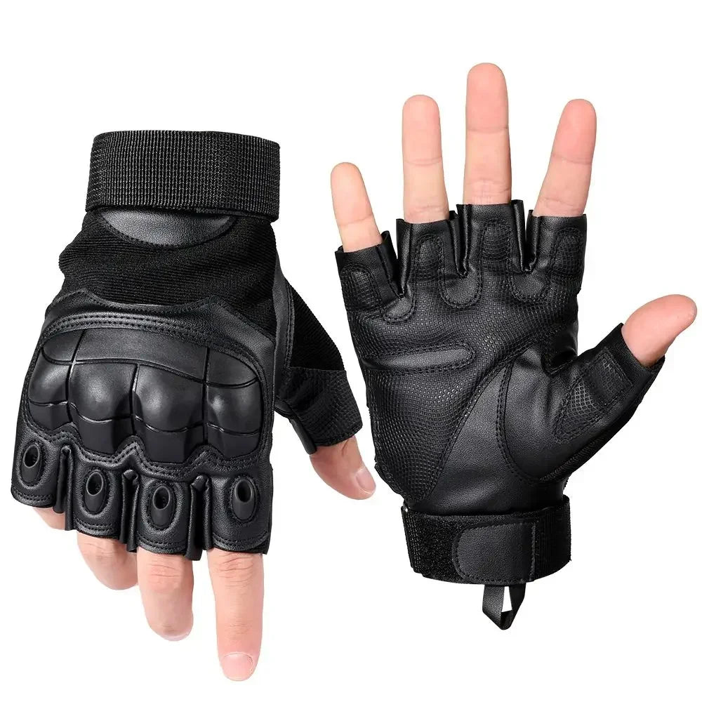 Karnz | Durable IronGrip Tactical Gloves with Touchscreen – Protection and Comfort
