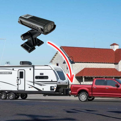 Wireless Reverse Hitch Guide Camera - Waterproof, Wide Angle & Easy Setup for caravan, car and home Bowlift