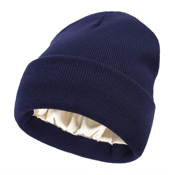 Skanto | Noor Silk Winter Hat – Warm, Hair-Protecting & Elegant