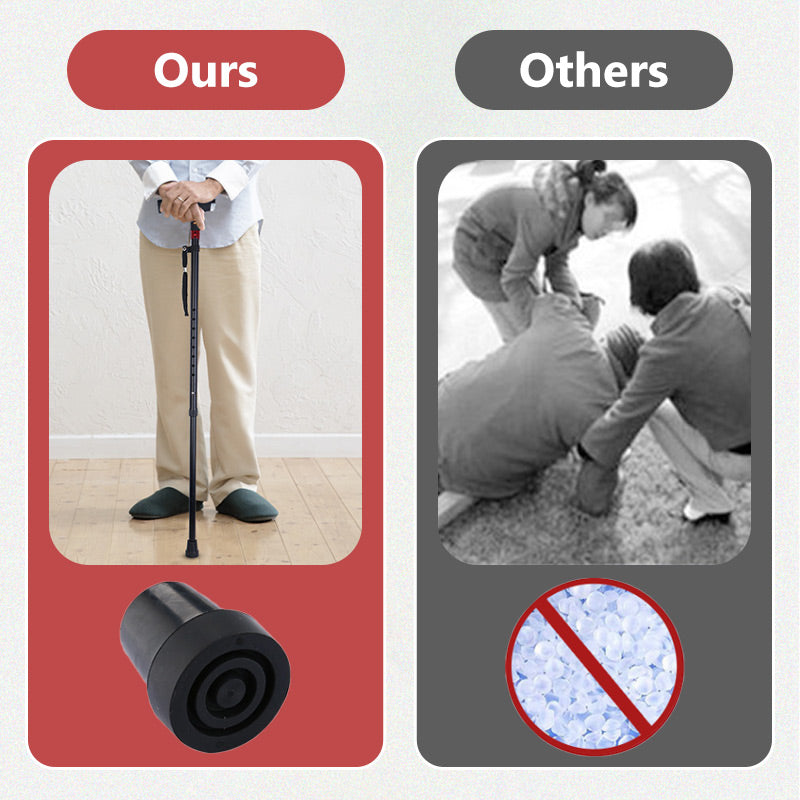 BowLift | Smart Walking Stick | LED Light Radio Emergency Alarm | Adjustable