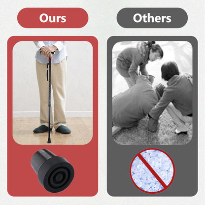 BowLift | Smart Walking Stick | LED Light Radio Emergency Alarm | Adjustable