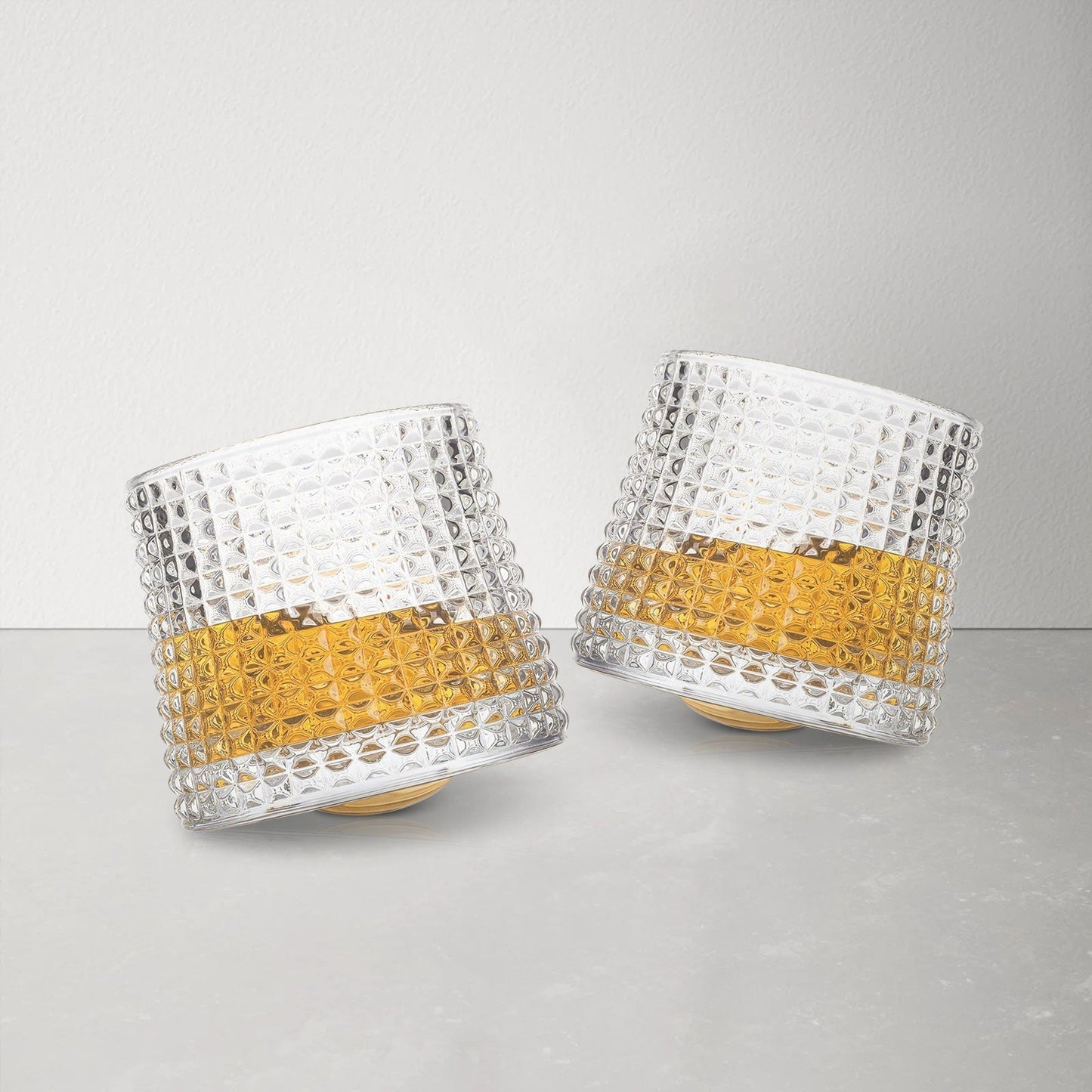 BowLift | Rotatable Whiskey Tumbler Set