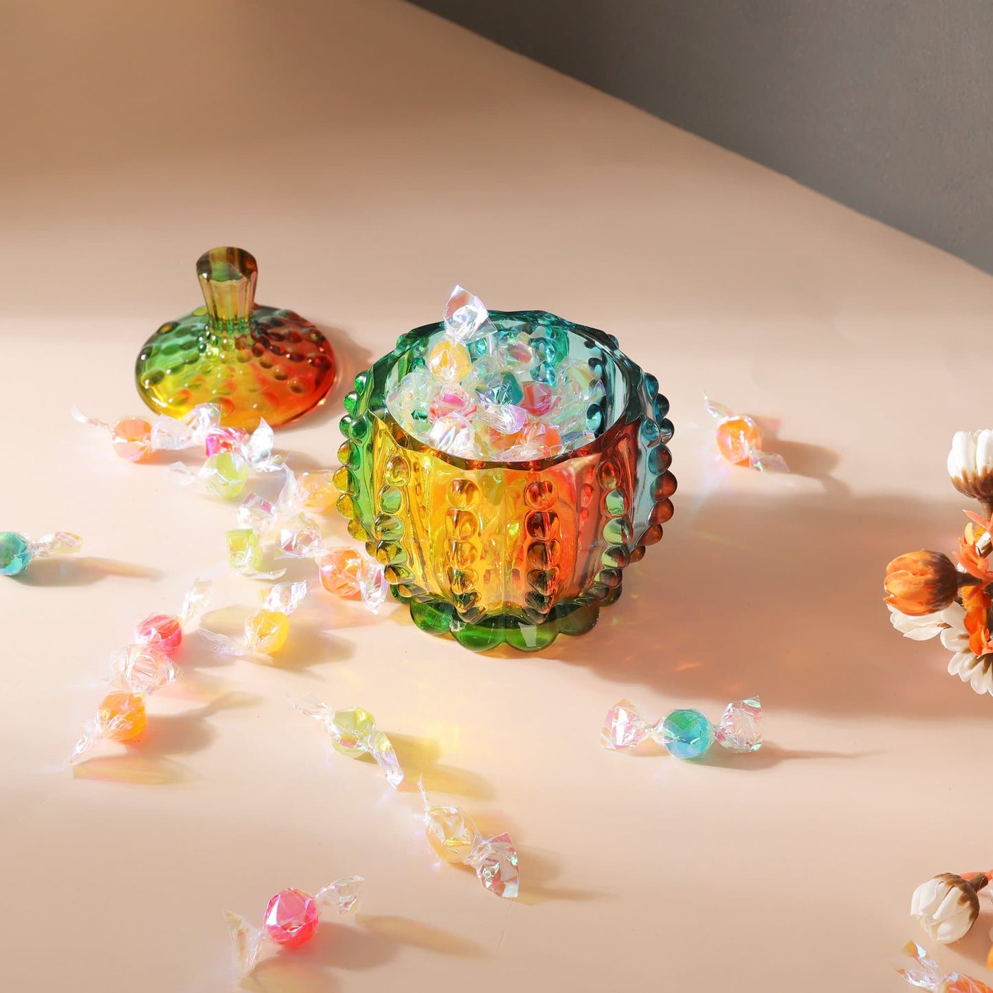 BowLift | Iridescent Sugar Bowl with Lid