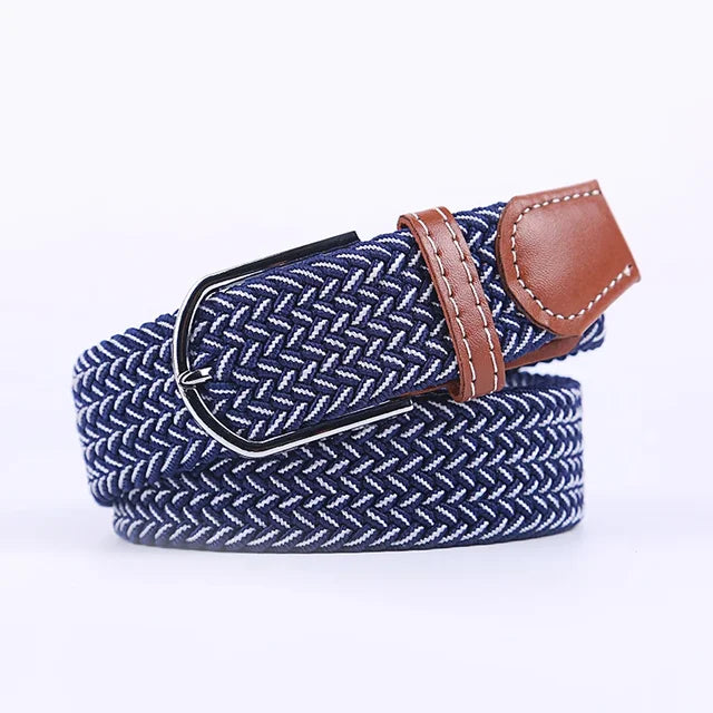 Skanto | Elastic Casual Belt | Flexible Stretch Comfort | Multicolor