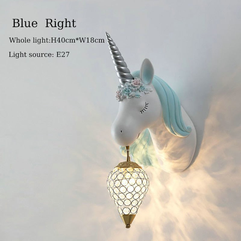 Skanto | Magical Unicorn Wall Lamp for Kids – Playful & Warm Light