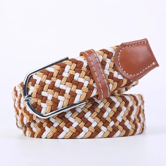 Skanto | Elastic Casual Belt | Flexible Stretch Comfort | Multicolor