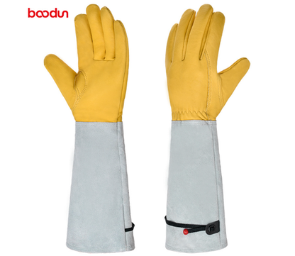 BowLift | Garden Gloves FLORAHAND | Thornproof & Breathable | Long Rose Gloves for Women | 1 Pair