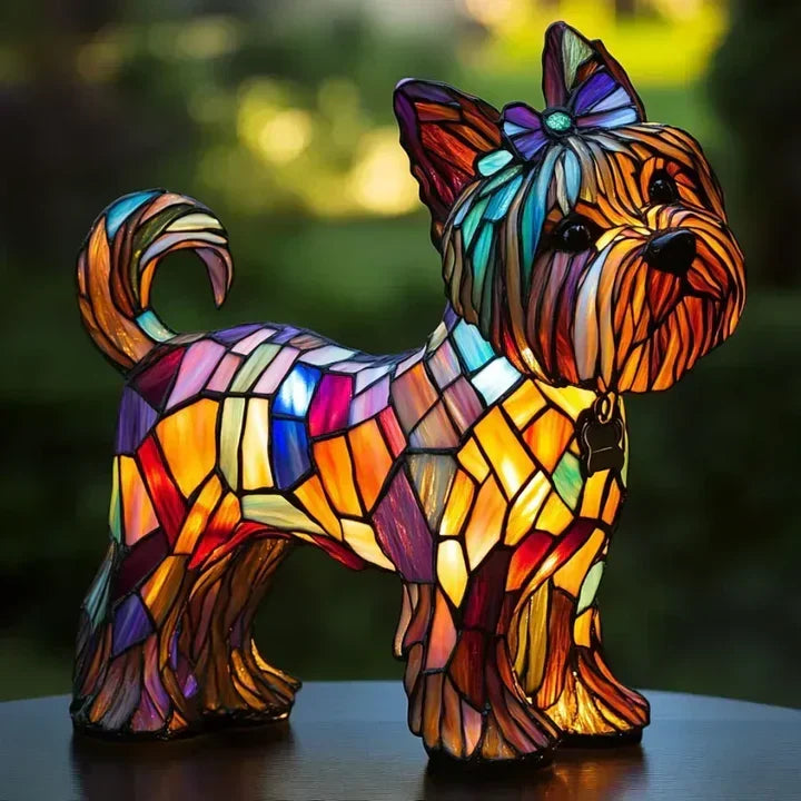Lumidog Handmade Illuminating Dog Lamp – Ambient Lighting and Gift | Bowlift