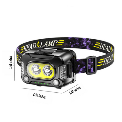 BowLift | Powerful USB Rechargeable Headlamp