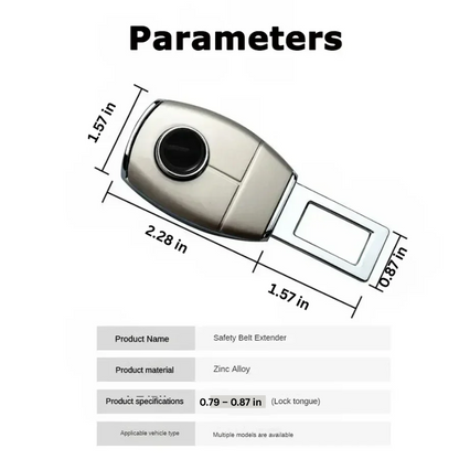 Skanto | Plug and Play Car Seat Belt Extender