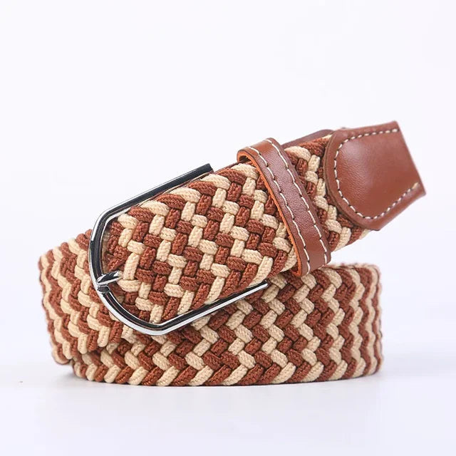 Skanto | Elastic Casual Belt | Flexible Stretch Comfort | Multicolor