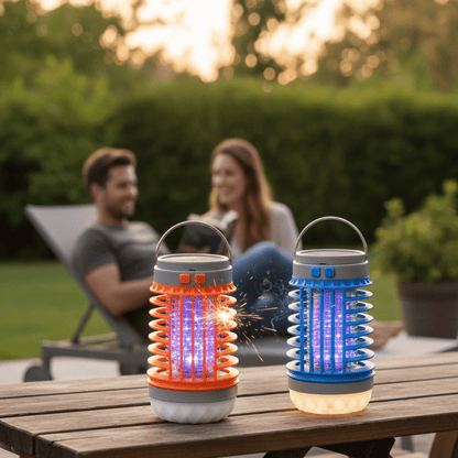 2-in-1 Solar Mosquito Killer Lamp & Outdoor Lantern