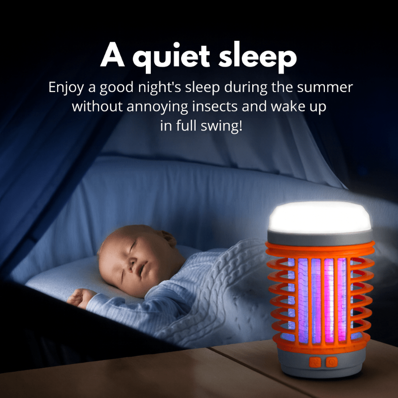 2-in-1 Solar Mosquito Killer Lamp & Outdoor Lantern