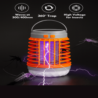 2-in-1 Solar Mosquito Killer Lamp & Outdoor Lantern