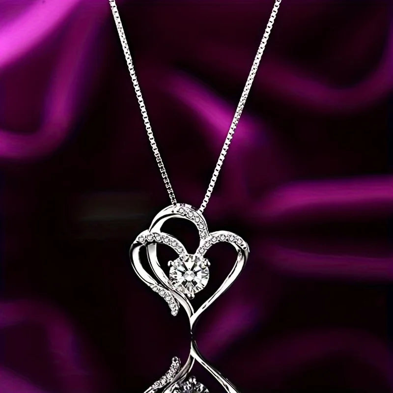 Skanto | Heart Zirconia Necklace