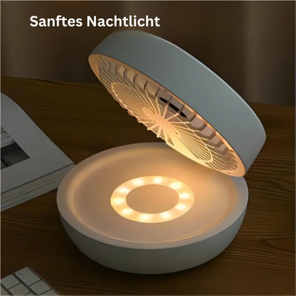 BowLift | Portable Wall Fan | Multifunctional, USB Rechargeable & Whisper Quiet for Home, Office & Outdoor Use
