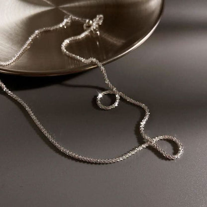 Skanto | Delicate 925 Silver Necklace Set for Elegant Style