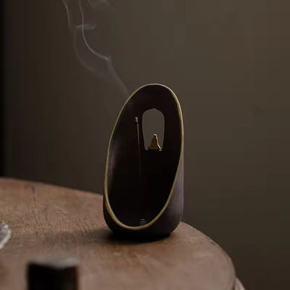 Skanto | Zen Flow Ceramic Incense Holder