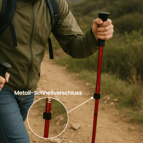 Skanto | Adjustable Trekking Poles for Stability and Comfort