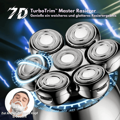 Skanto | 7D Electric Shaver with IP68 Waterproofing and USB Charging