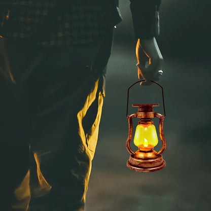 Retro Solar Lantern – Vintage Style for Outdoor Camping, Garden and Balcony, Weatherproof and Energy Efficient | Bowlift