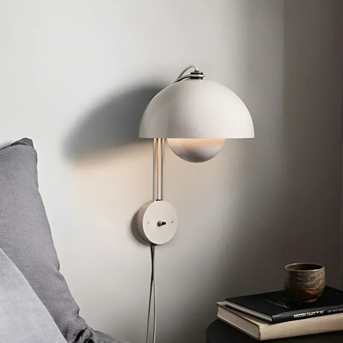 Skanto | BudLume - Mushroom Light Cozy Scandinavian Wall Lamp