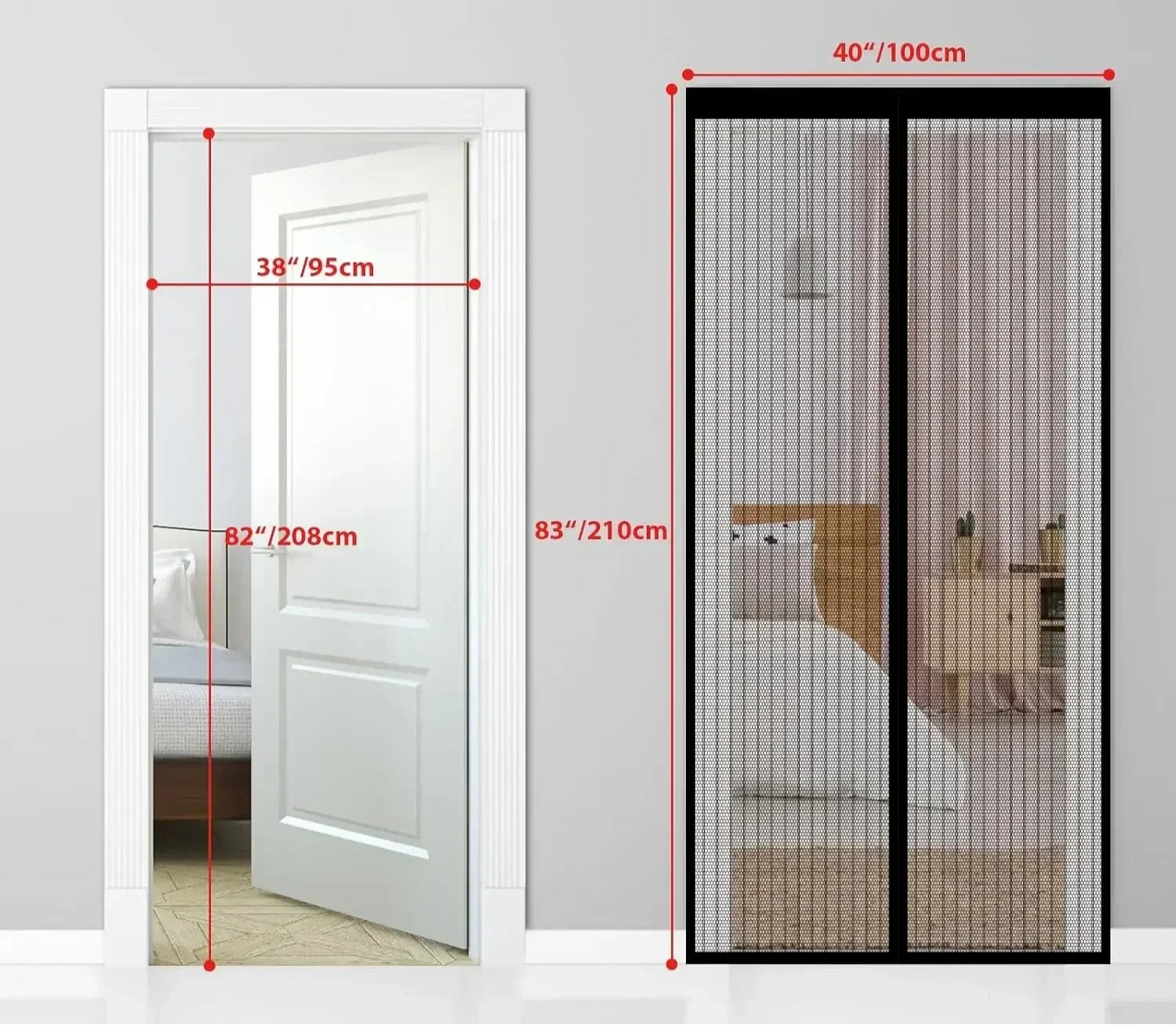 Skanto | Magnetic Insect Door Easy Installation
