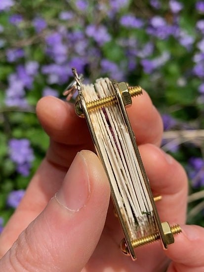 BowLift | Mini Flower Press | Compact Botanical Keepsake Maker | Portable Craft Tool