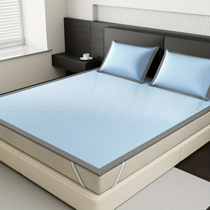 Skanto | AeroCool Cooling Mattress Protector – Breathable Ice Silk Bed Cover for Hot Sleepers