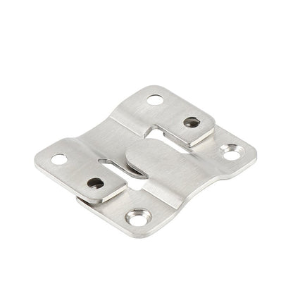 BowLift | Interlock Hanging Clip — Stainless Steel Wall Art Hooks with Secure Hold (5 Pieces)
