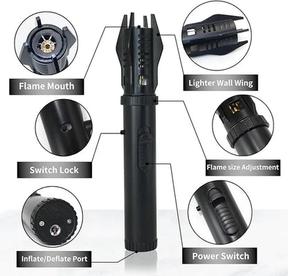 BowLift | Lighter with Torch for Self-Defense