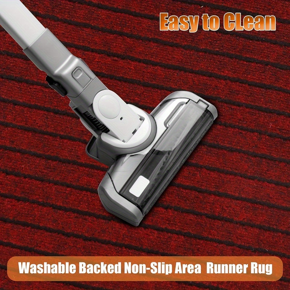 Non-slip Runner - Washable Rug with Rubber Backing for Indoor and Outdoor | Perfect for Hallway and Balcony | Skanto